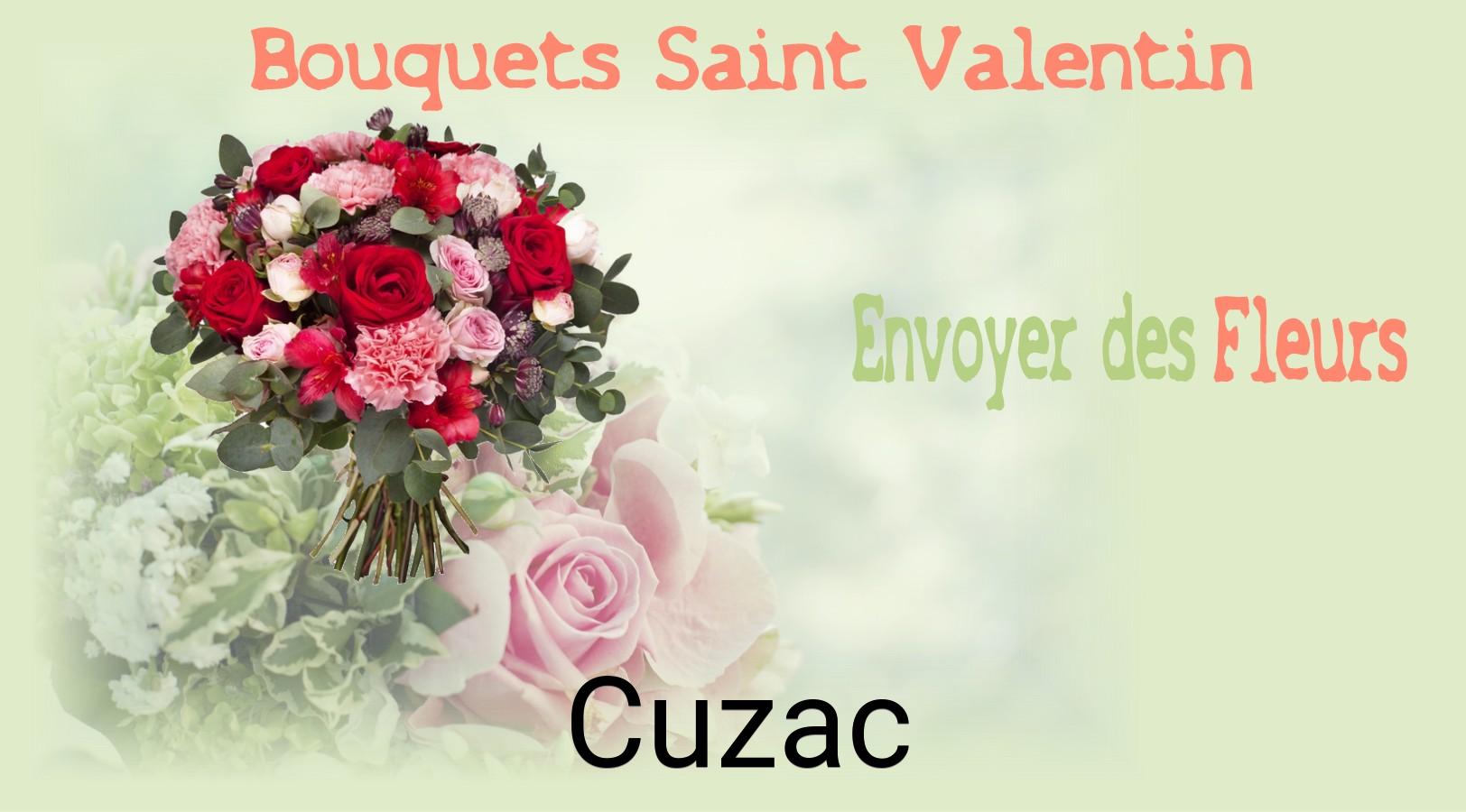 Roses de Saint-Valentin livrées à Cuzac